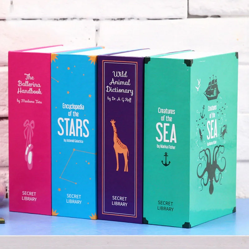 Большая Металлическая копилка книга с паролем безопасная наличные деньги