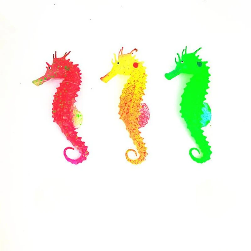 Новые украшения для аквариума светящиеся искусственные маленькие морские