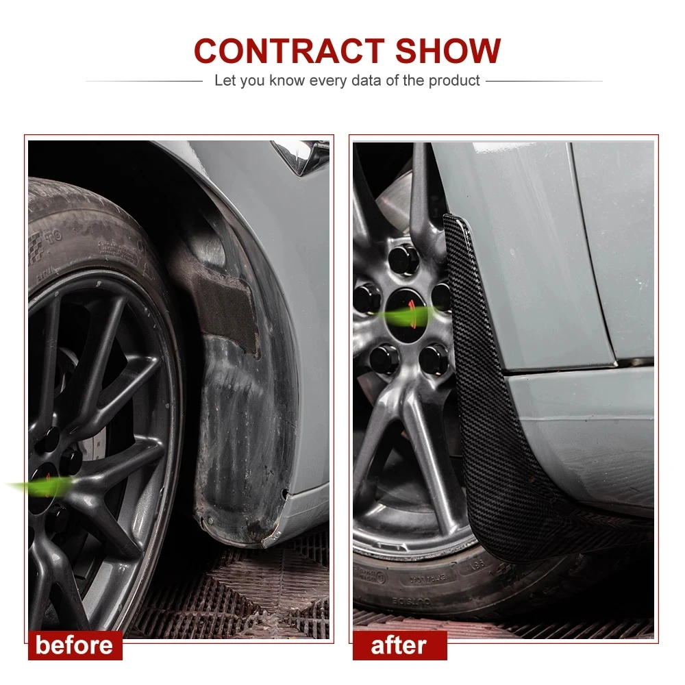 Брызговики из углеродного волокна для Tesla Model 3 2021 | Автомобили и мотоциклы