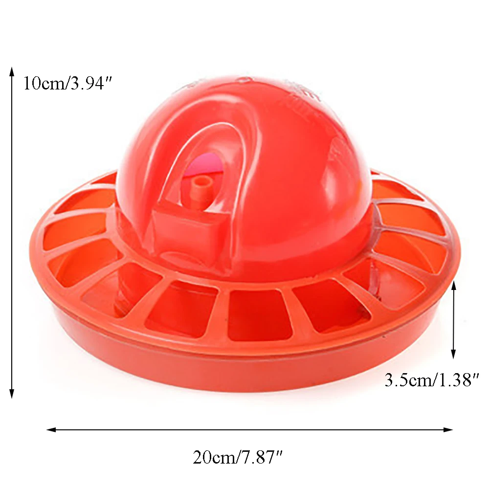 1PCS New Design Day Old Chick Automatic Drinker Bowl Fountain Plastic Warterer Drinking Watering Poultry Farming Tools Supplies | Дом и сад