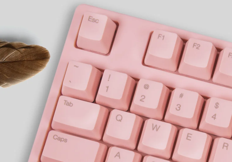 IKBC C87 TKL механическая клавиатура без ключа C87 PBT keycap cherry mx серебристый переключатель коричневая скорость без подсветки игровая клавиатура