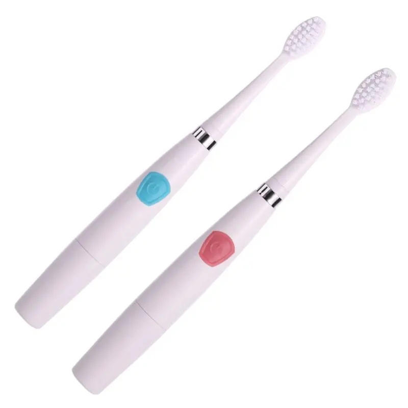 

Electric Toothbrush Male and Female Adult Household Non-Rechargeable Soft Hair Automatic Waterproof Sonic Tooth Brush 896D