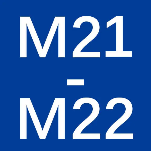 M21-M22 Адаптер WASOURLF M18 M20 M22 с наружной резьбой M22 с наружной резьбой латунный соединитель для ванной комнаты носик кухонного крана аксессуары - Color: M21-M22
