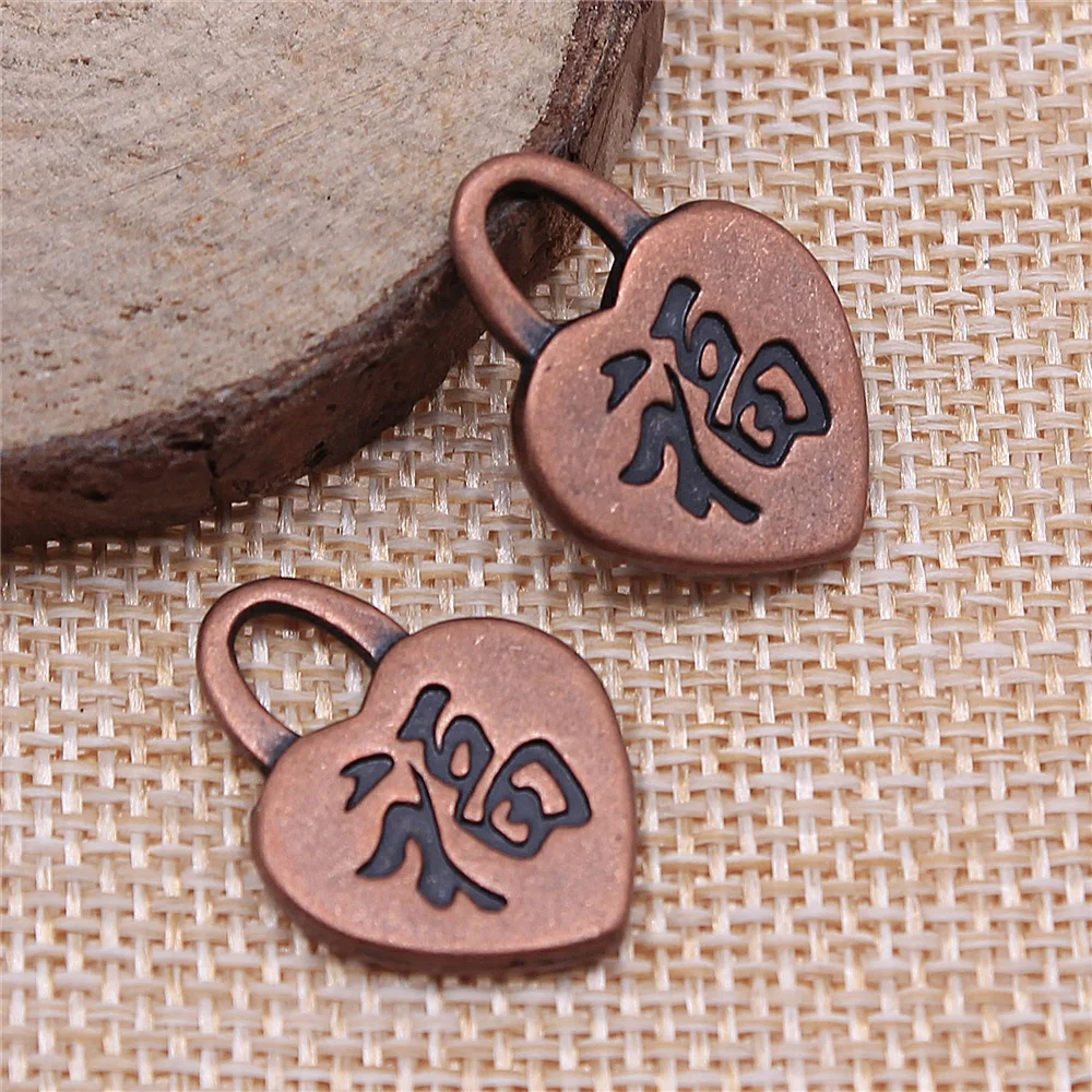 

WYSIWYG, 5 шт., 23x17 мм, двухстороннее искусственное сердце, цвет для рукоделия, искусственная подвеска, Ювелирная фурнитура