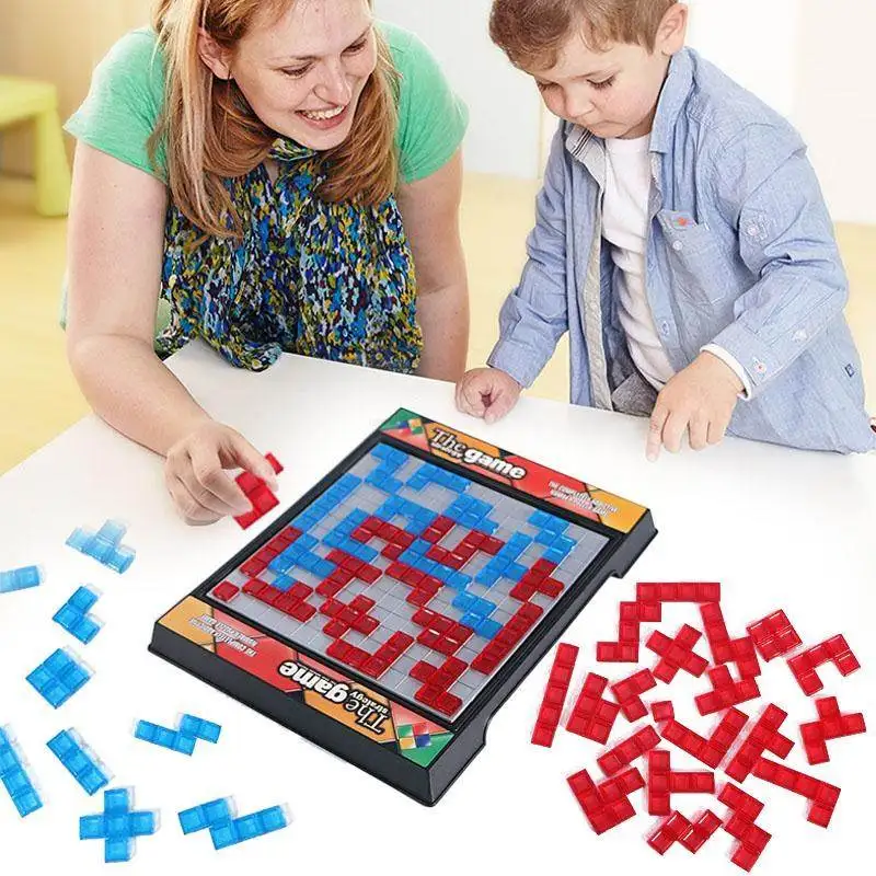 

2021 Strategy Game Blokus Board Game Educational ToysSquares Game Easy To Play For Children Series indoor games Party Gift Kid