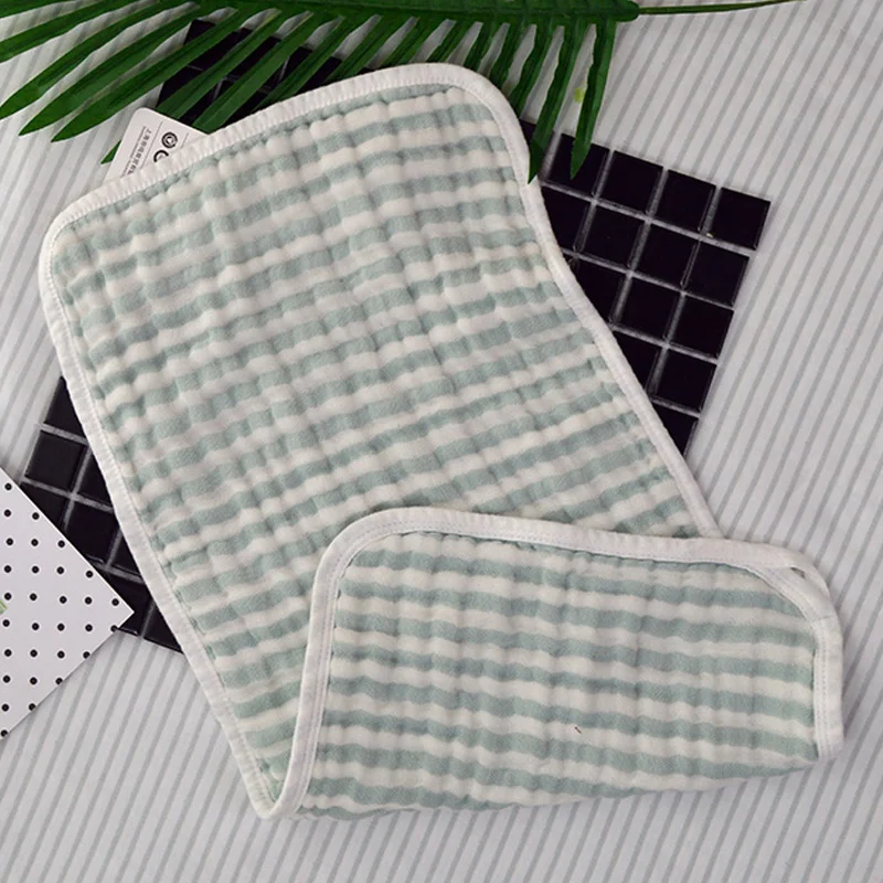 6Layers of Baby Feeding Wipe Towels 25*50cm Cotton Handkerchief 1pcs Soft Newborn Face Gauze Towel Absorbent Drying Washcloth