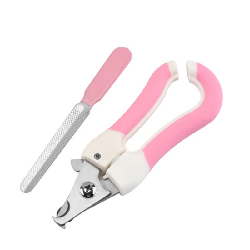 

Professional Pet Nail Clippers Grinder Stainless Steel Dogs Cat Clipper Labor-Saving Dog nail trimmer Dogs Supplies