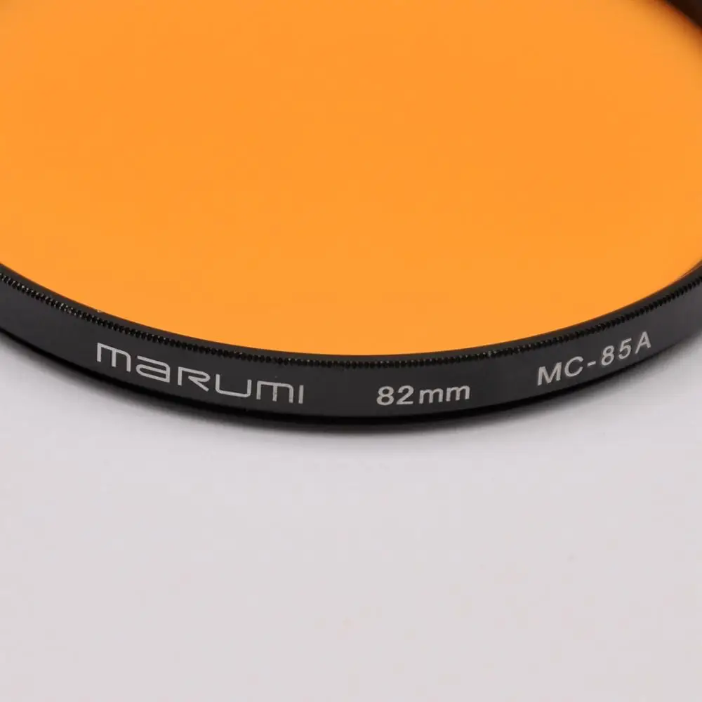 MARUMI 82 мм MC 85B 81A 85A фильтр объектива является чистой не оставляя на нем