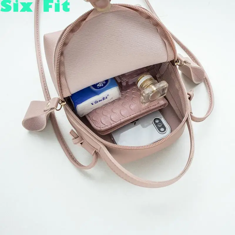 Женская сумка через плечо дизайнерская небольшая из искусственной кожи с