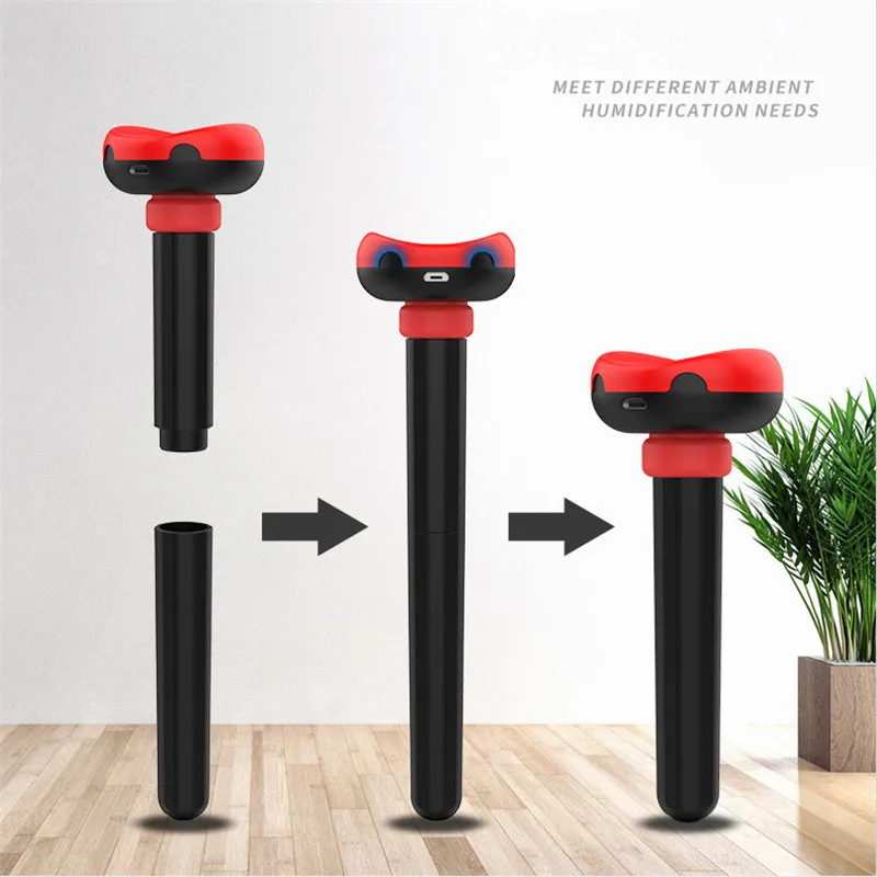 

Портативный увлажнитель воздуха ELOOLE в форме кошки для дома, USB-бутылочка с пончиком, съемный аромадиффузор для офиса, увлажнитель воздуха, п...