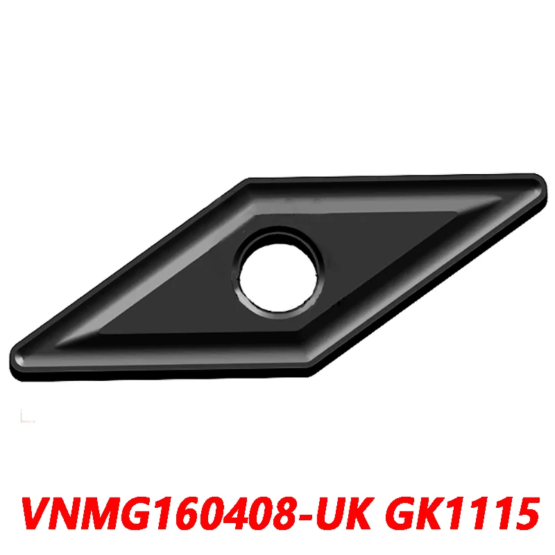

100% Original VNMG VNMG160408-UK GK1115 10pcs Carbide insert 160408 CNC lathe blade Quality Assurance Efficient and Durable