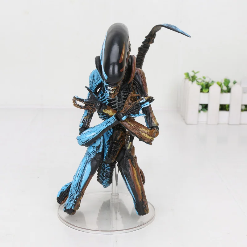 Фильмы Хищник 2 Figma SP-109 10th Alien 3 8bit Alien VS Predator 2 figma 109 ПВХ фигурка модель игрушки