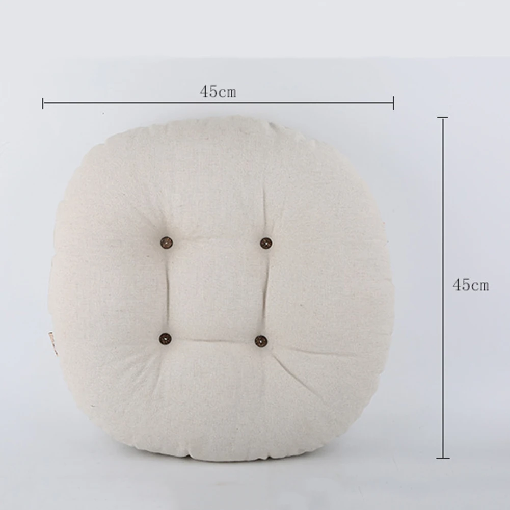 

Thicken Soft Tatami Round Chair Floor Balcony Seat Cushion Pad Mat Home Supply seat cushion for chair cojines para sillas