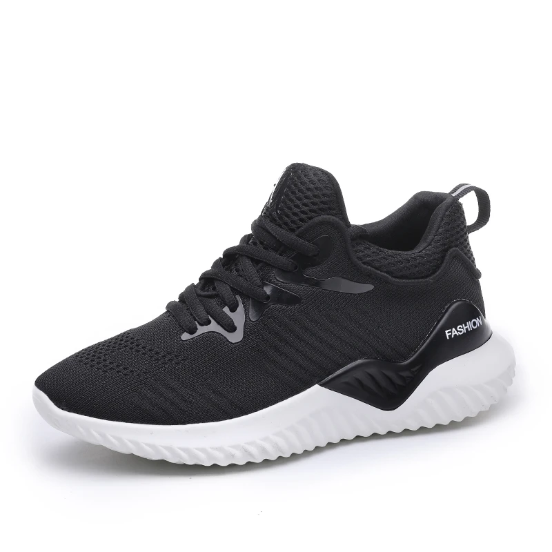2019 кроссовки женская повседневная обувь дышащая сетчатая Обувь На Шнуровке на
