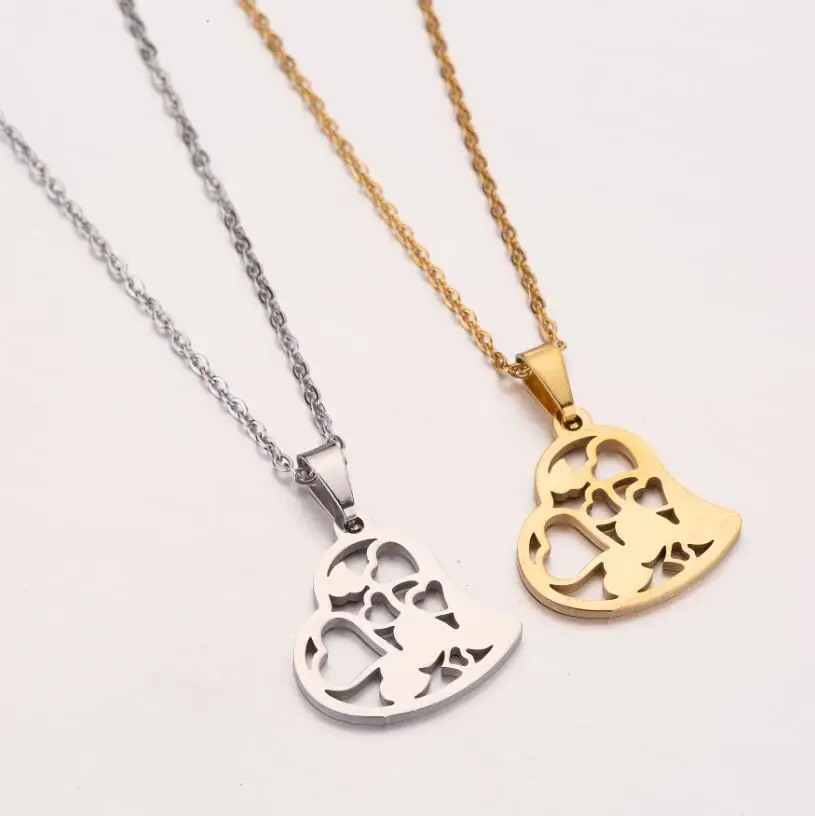 Женское колье чокер FENGLI разноцветное ожерелье из нержавеющей стали с