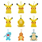 Плюшевая подвеска Пикачу, Детская плюшевая игрушка, кукла аниме, плюшевые игрушки, милые животные, мягкая кукла для детей, подарки, покемон