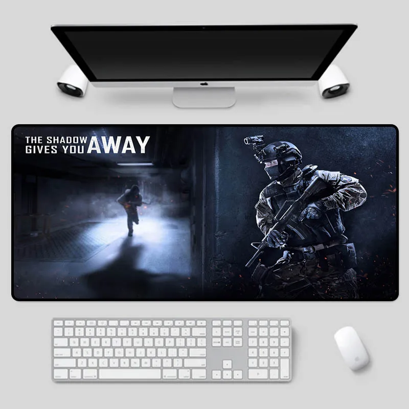 

XGZ Hot selling large size game mouse pad CSGO pattern cool table pad home computer high speed non-slip keyboard pad