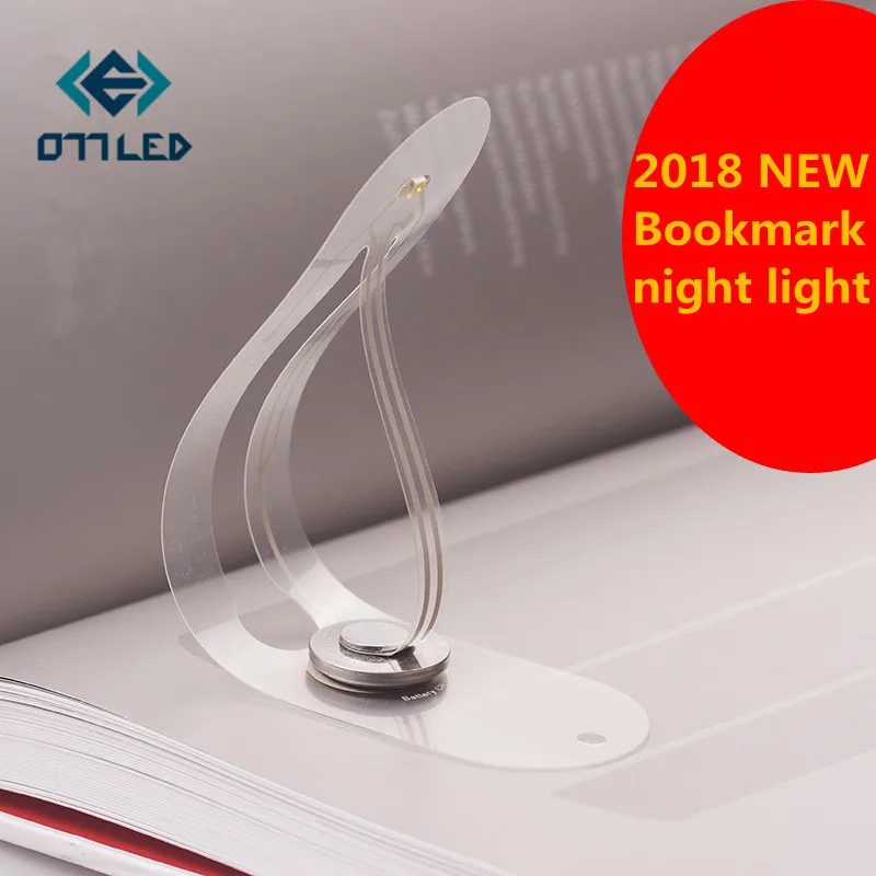 Складной мини светодиодный светильник для чтения с клипсой | Освещение