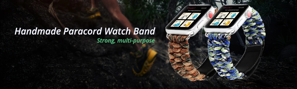 Спортивный ремешок-петля для apple watch band 4 3 iwatch band 44 мм 40 мм correa apple watch 4 браслет-липучка 42 мм 38 мм аксессуары
