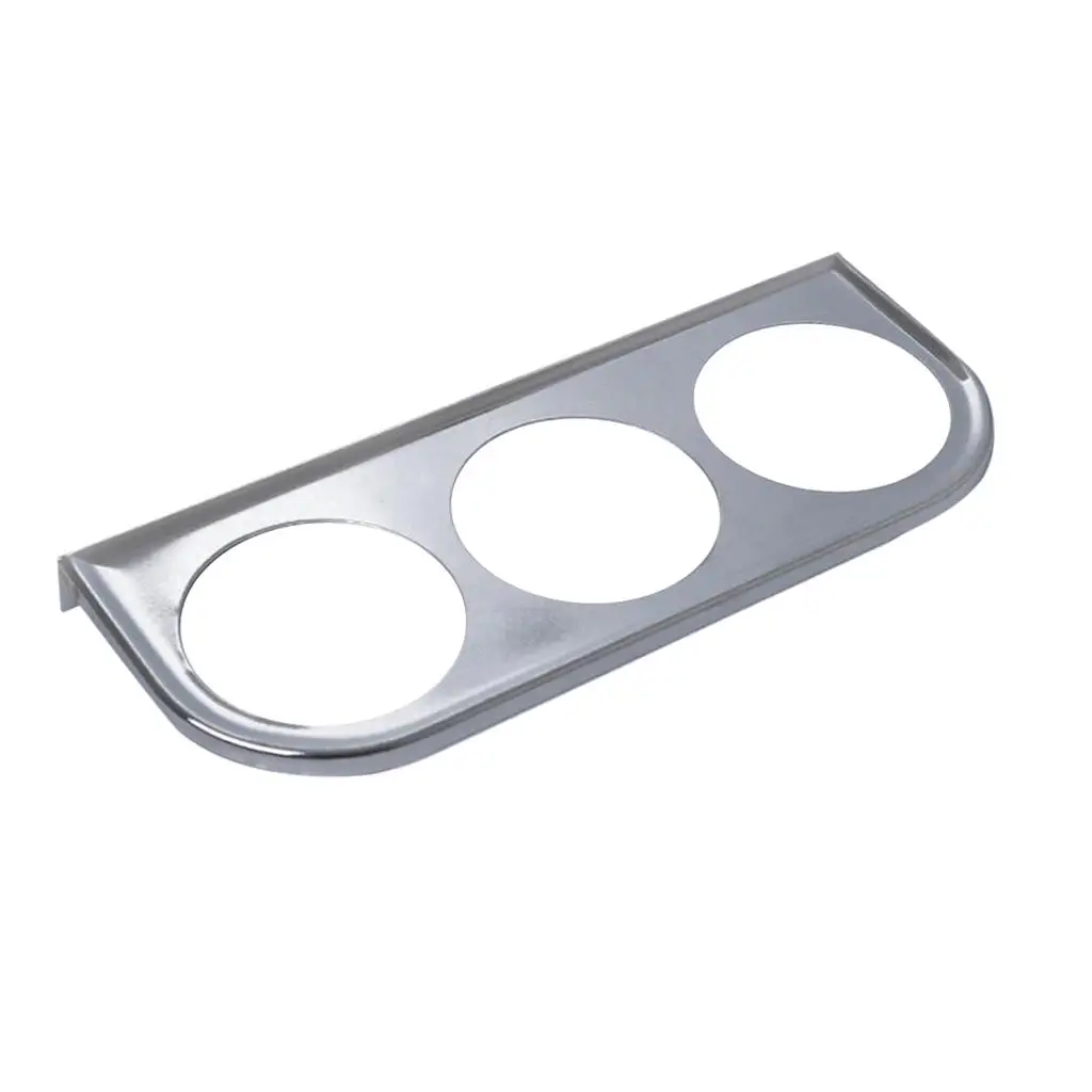 Universal 52mm Triple Gauge Single Din Radio Face Pod Panel Mount | Автомобили и мотоциклы