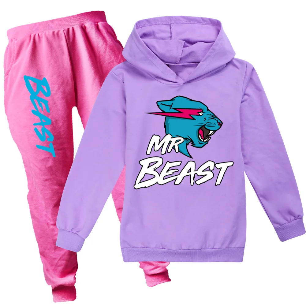 Cat 3D Print Hoodie Pants 2pcs Sets Spring Cartoon Kids Tracksuit Baby Clothing Sets Toddler Girl Outfits 2022 Boys Streetwear