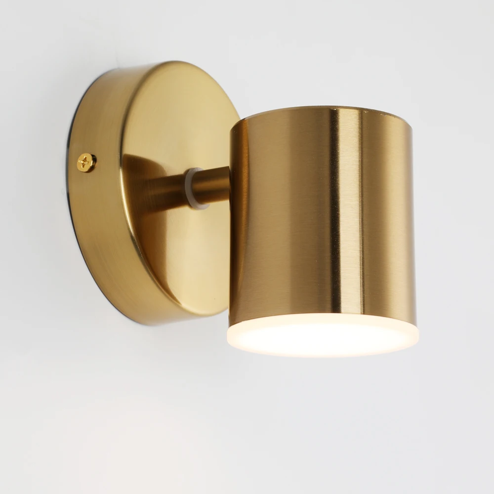 Современная светодиодный ная настенная лампа комнатный алюминиевый светильник