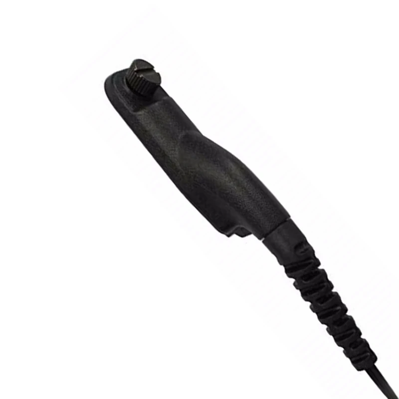 

Hot TTKK Air Tube Microphone PTT Headset for Motorola Two Way Radio Walkie Talkie DP4400 DP4401
