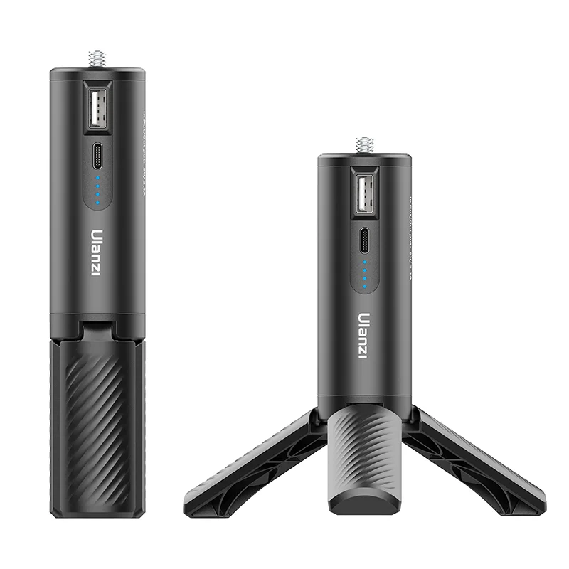 Ulanzi BG-4 5000 мАч Power Bank рукоятка Батарейная ручка с мини-триподом Type-C перезаряжаемая