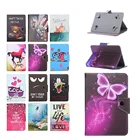 Универсальный чехол для LG G PAD GPAD 8,0 V480V490 8 дюймов для планшета, с принтом из искусственной кожи с подставкой