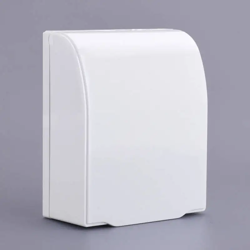 1pcs Golden Switch Socket Waterproof Box Bathroom Toilet Wall Panel Cover 86 Electrical Accessories | Обустройство дома