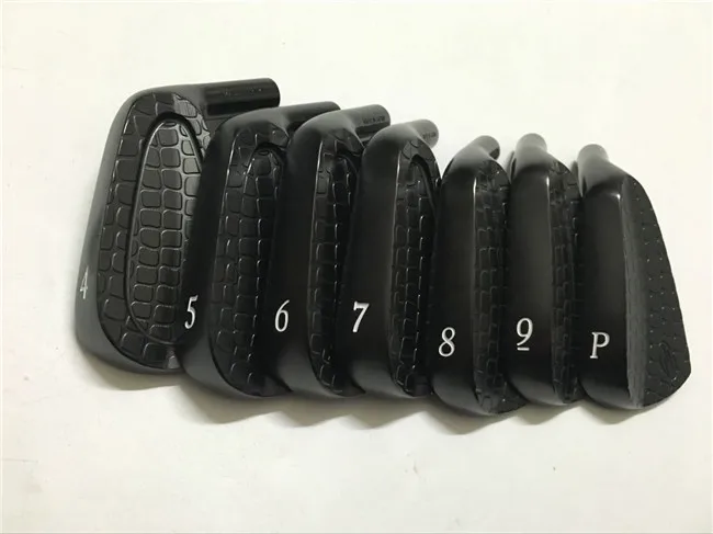 Набор кованых железа Zodia для гольфа стальной/графитовый Вал с головкой чёрного