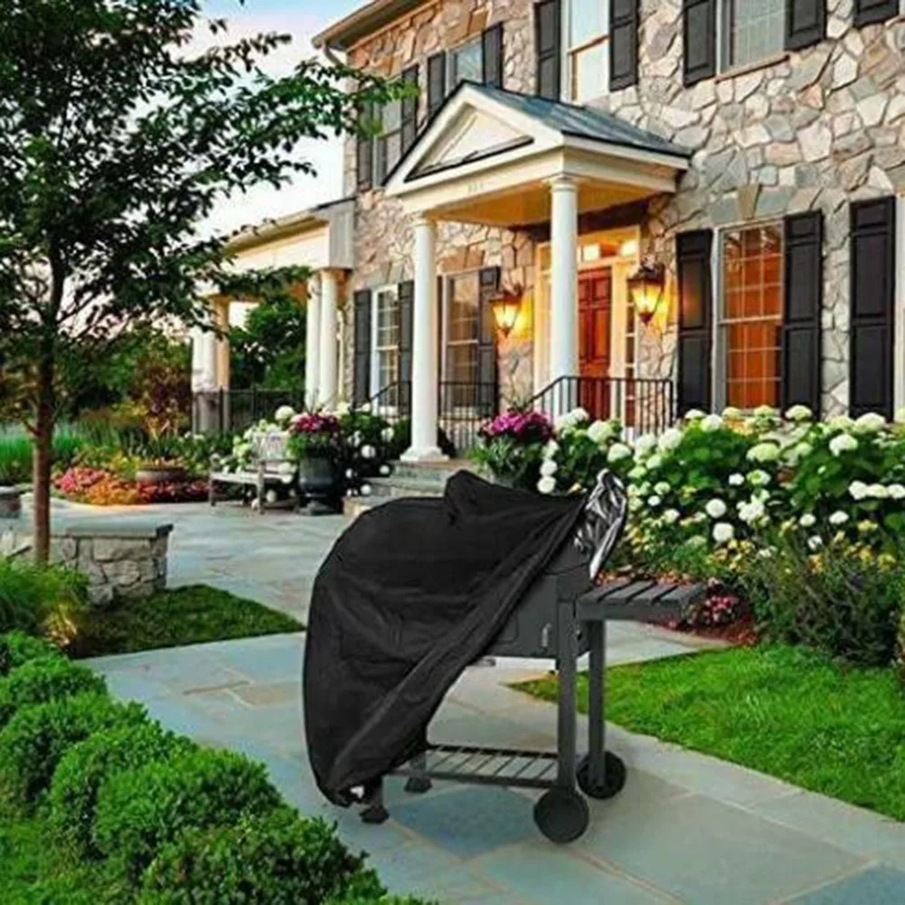 

Grill Cover Universal Grill Cover Tarpaulin Protective Cover BBQ Cover Waterproof Grill Covers With Bag