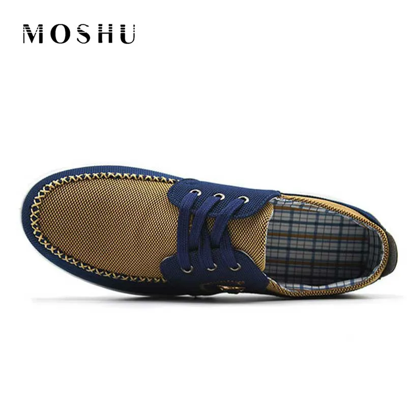 

Casual Shoes Men Flats Fashion Leopard Loafers Lace Up Canvas Shoes For Men Flat Driving Shoes Non-Slip Sneakers tenis masculino