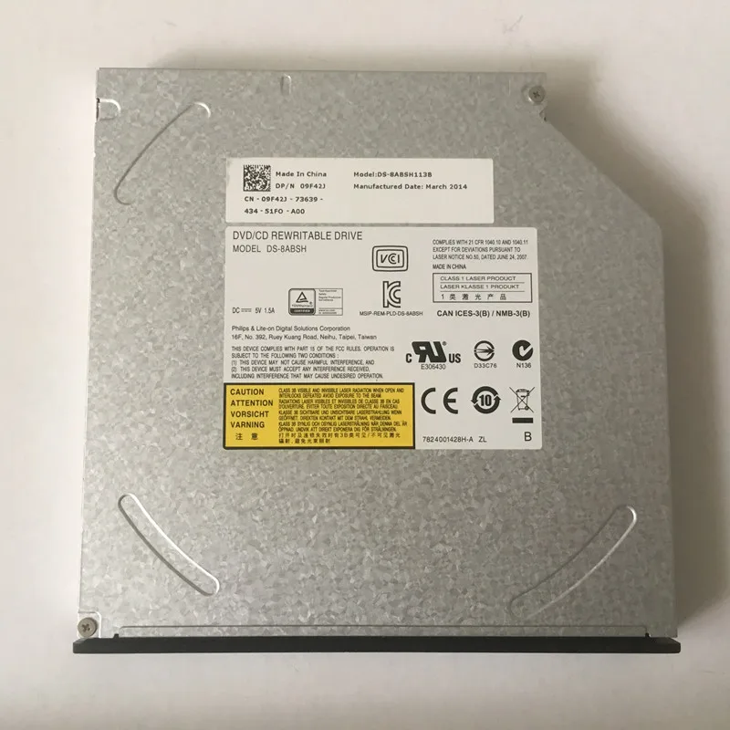 Новый оригинальный DVD-привод 12 7 мм dvdram для Dell 2330 2300 aio9010 9020 3011 все в одном