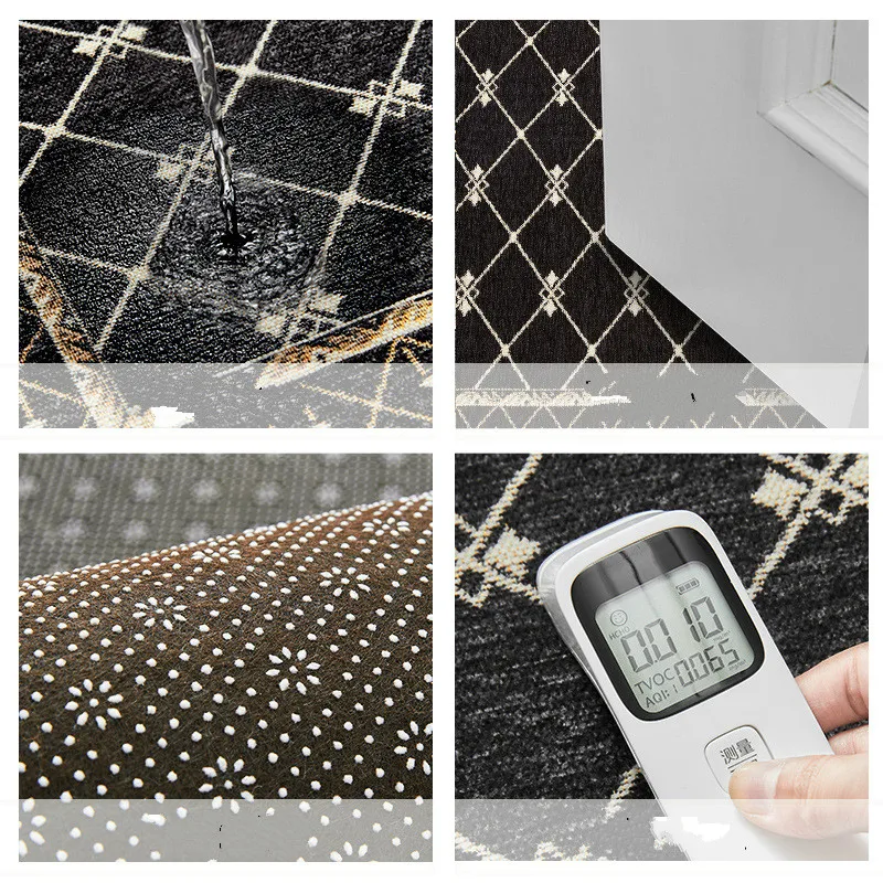 

Geometric Anti-slip Carpet Indoor Printed Decoration Area Rugs Living Room Bedroom Bedside Bay Window Sofa Floor Decor Mat