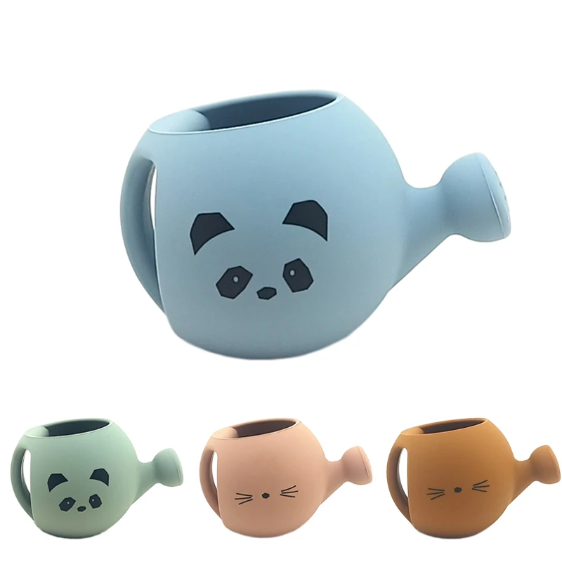 

New Silicone Beach Toys Play Water Bottle Watering Can Spray Bottle Sprinkler Swimming Water Toys Children Summer Beach Toy Tool