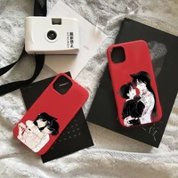 detective conan japan anime phone case candy color for iphone 6 7 8 11 12 s mini pro x xs xr max plus