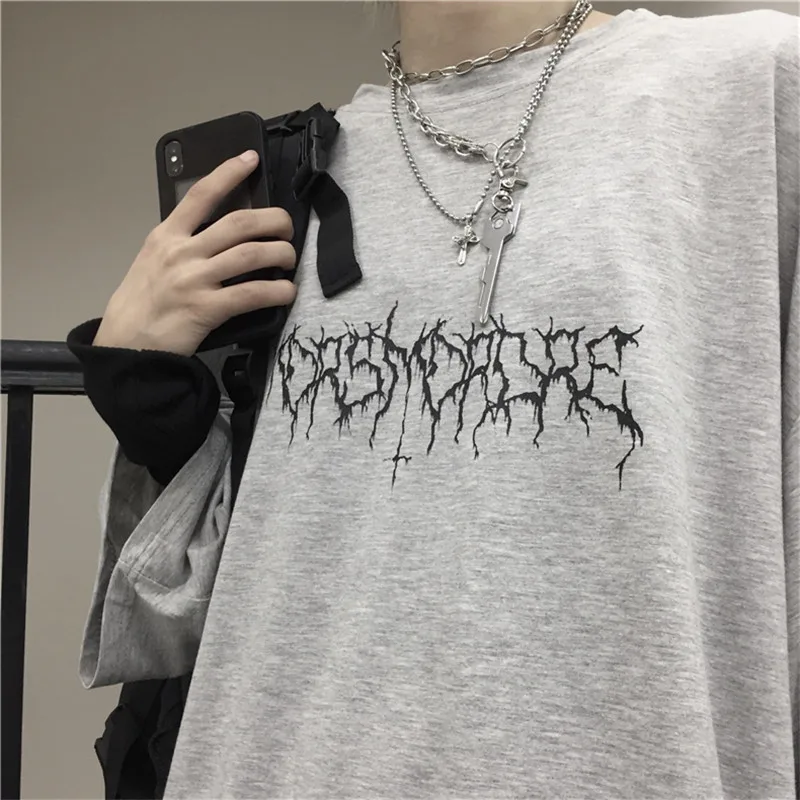 Lychee Harajuku Devil Star женская футболка с принтом руки, свободная женская футболка, летние футболки, круглый вырез, короткий рукав, женские футболки