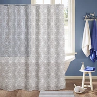 new design and color peva shower curtain bathroom waterproof partition curtain polyester shower curtain