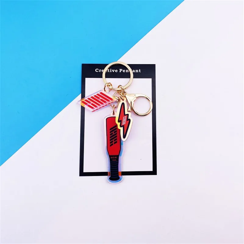 

KPOP 1PCS GOT7 TWICE EXO SEVENTEEN IKON MAMAMOO NCT Laser Keychain Pendant Key Ring Fans Collection Gifts a31