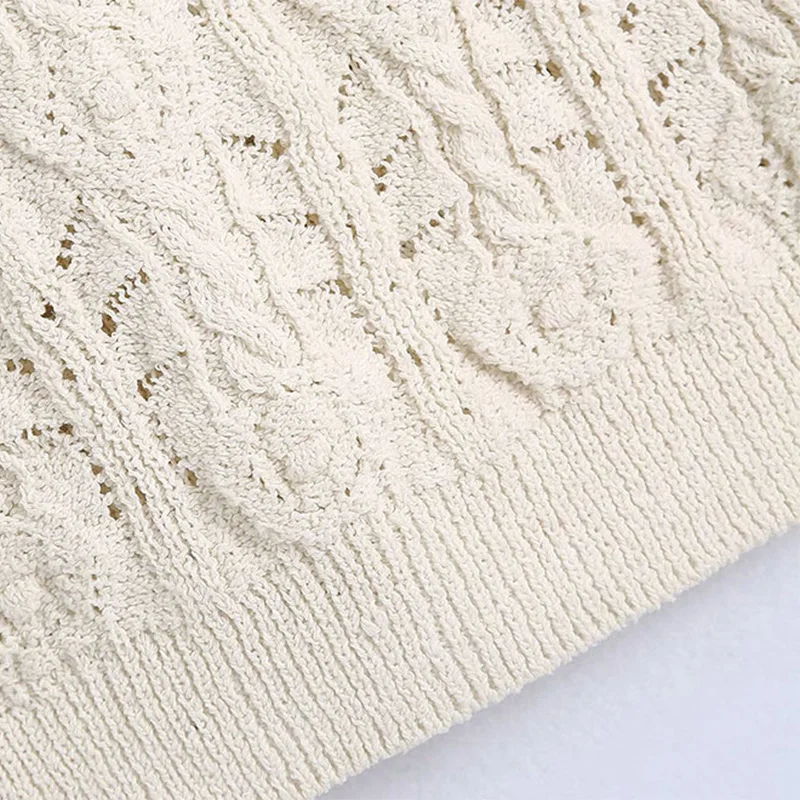 

KBAT 2021 Fashion Women's cardigan sweater Crop Knit Vest Sweater Vintage V Neck Sleeveless Female Outerwear Chic Tops