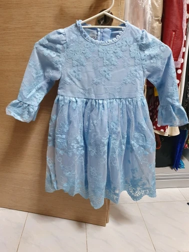 Princess Dresses for Girls Lace Elegant Party Kids Baby Birthday Clothes 3 4 5 6 7 8 Yrs Children Vestidos | Детская одежда и