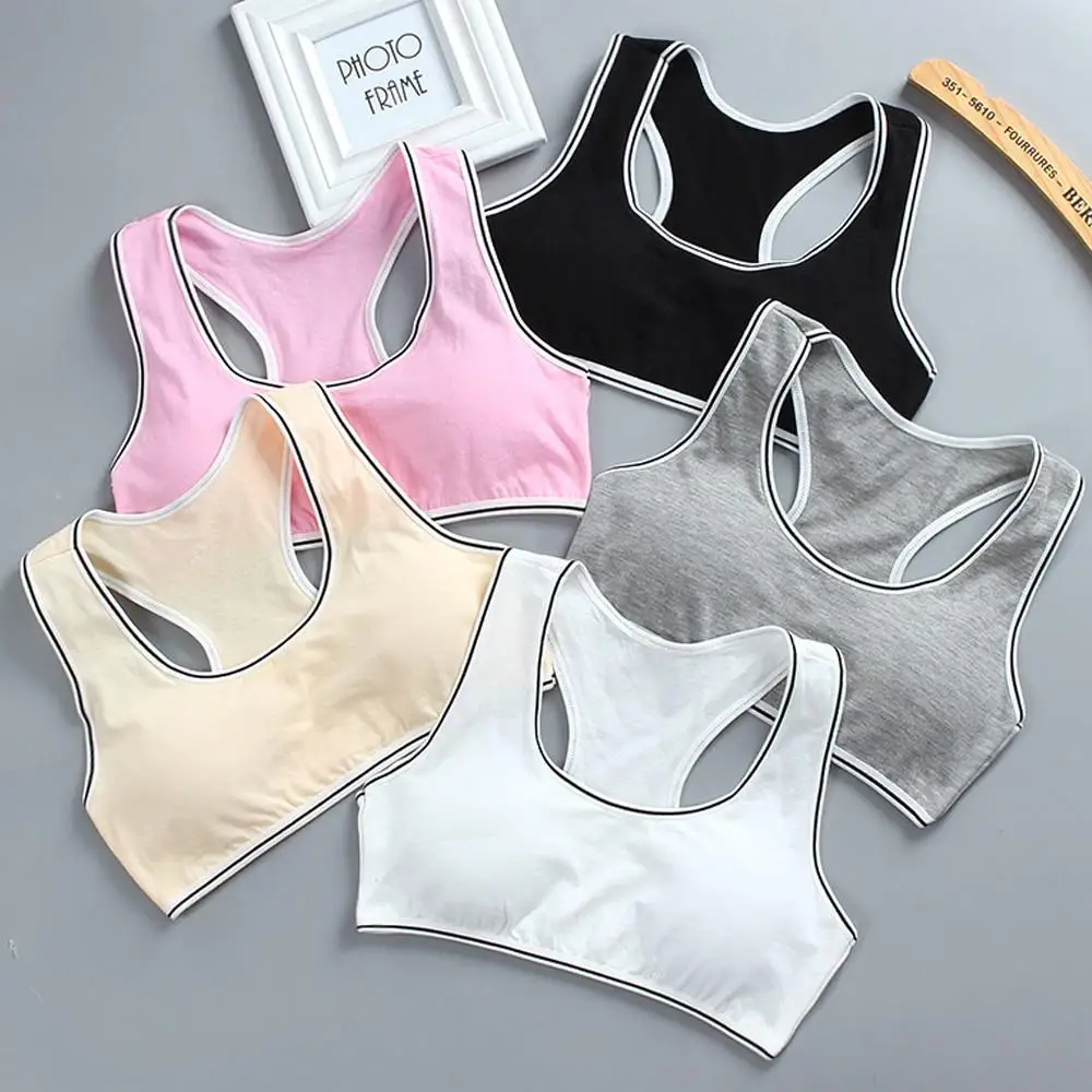 

Kids Cotton Training Bra Teens Girls Comfortable Breathable Underwear