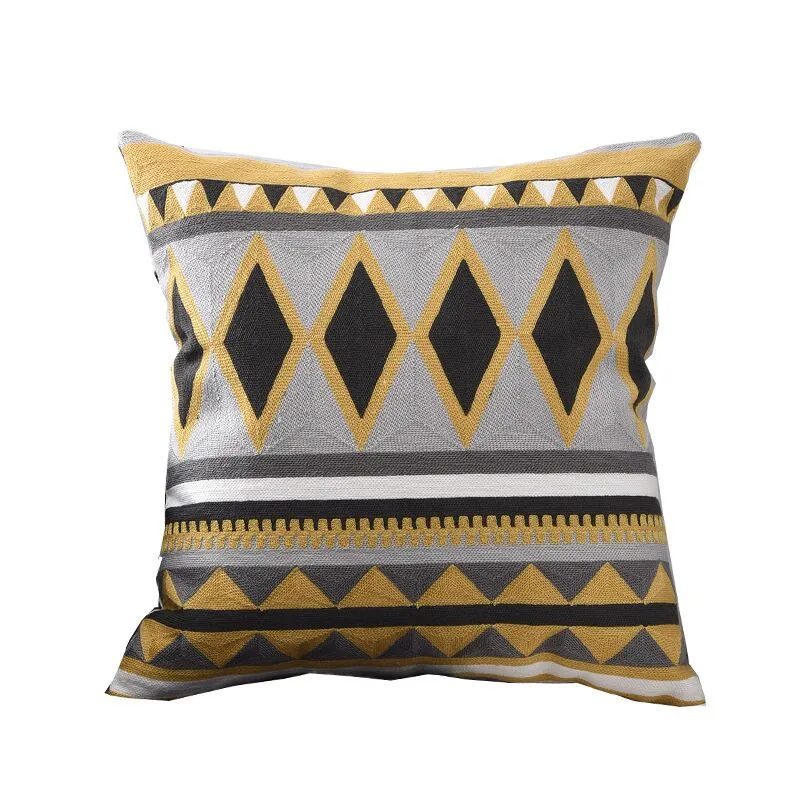 Наволочка в американском стиле винтажная хлопковая наволочка для подушки с