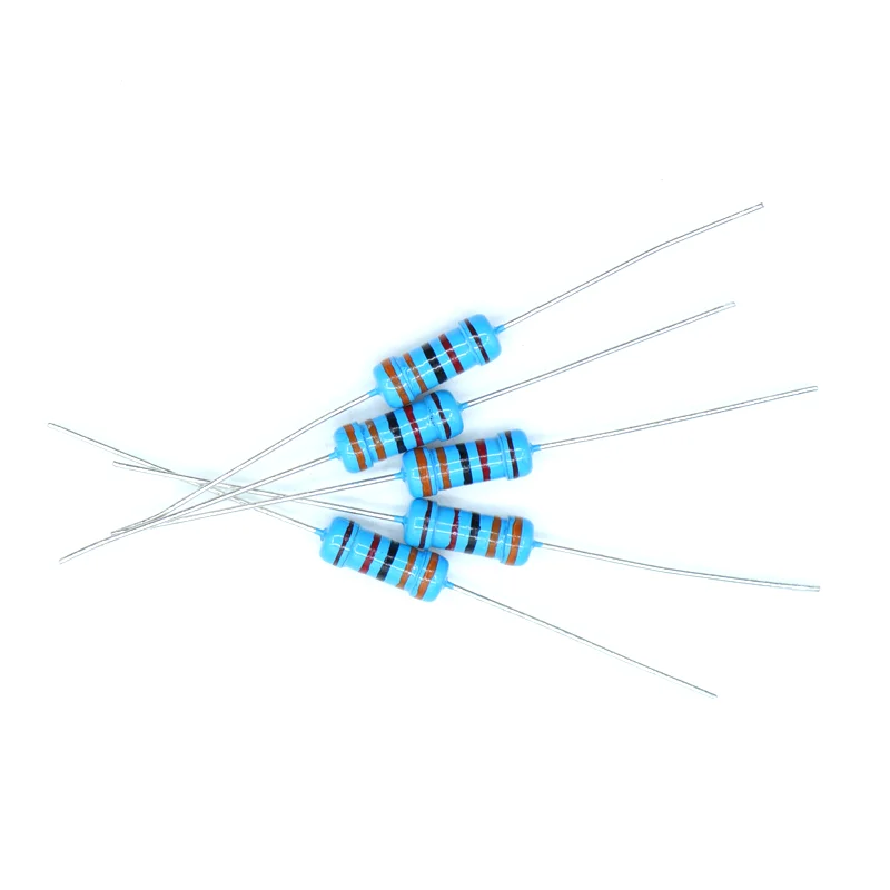 

20Pcs 1W Metal Film Set Of Resistor 0R-22M 1% Tolerance 27K 36K 75K 120K 180K 270K 390K 510K 1M 3M 10 Ohm Electronics Resistance