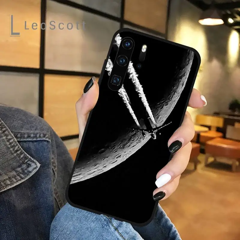 

Funny Art Abstract Cartoon Airplane Phone Case For Huawei honor Mate P 9 10 20 30 40 Pro 10i 7 8 a x Lite nova 5t