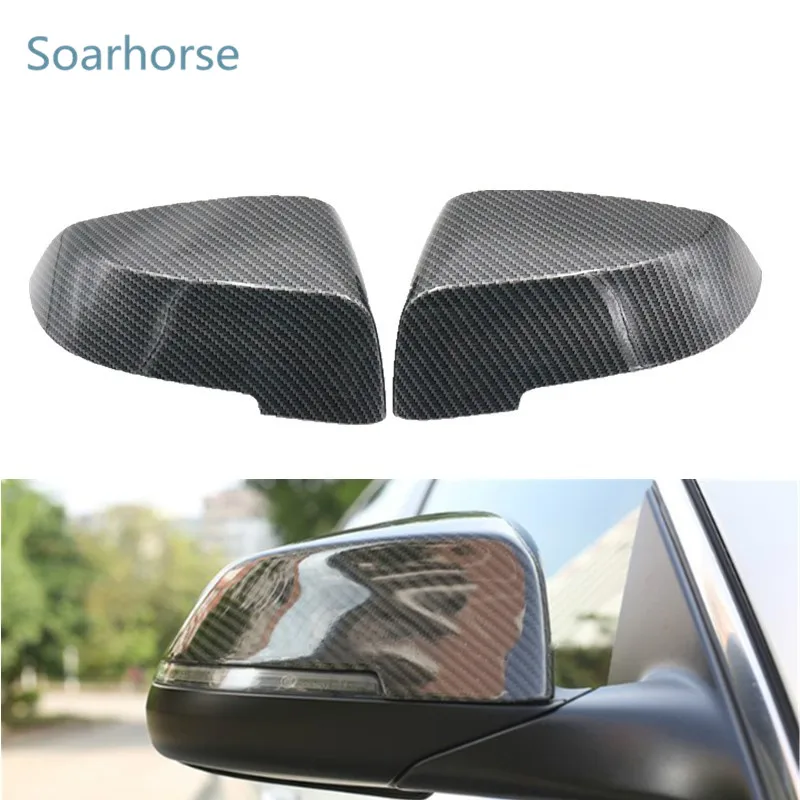 Боковое зеркало заднего вида Soarhorse для BMW 5 6 7 серии F10 GT F07 F11 F18 F06 F12 F13 F01 F02 F03 F04