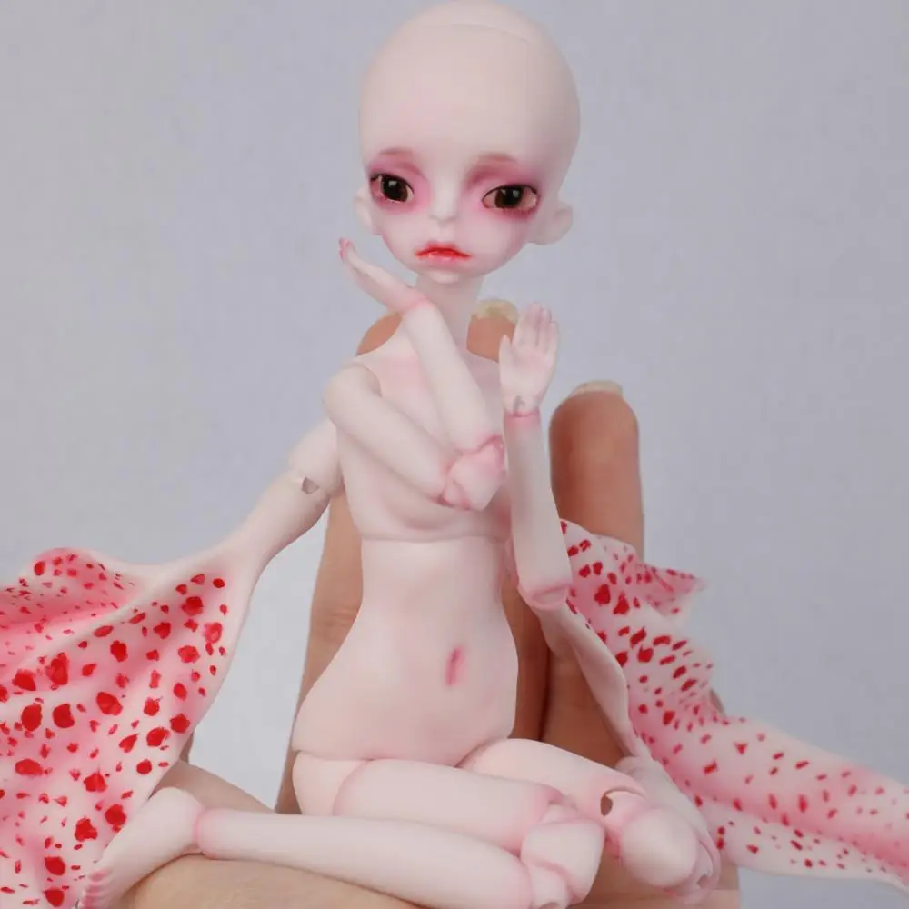 

1/8 ню BJD кукла мини милый эльфа для девочек BJD/SD смолы фигурка кукла модель игрушка подарок. Не входит в комплект одежды, обуви, парик A0192Iris