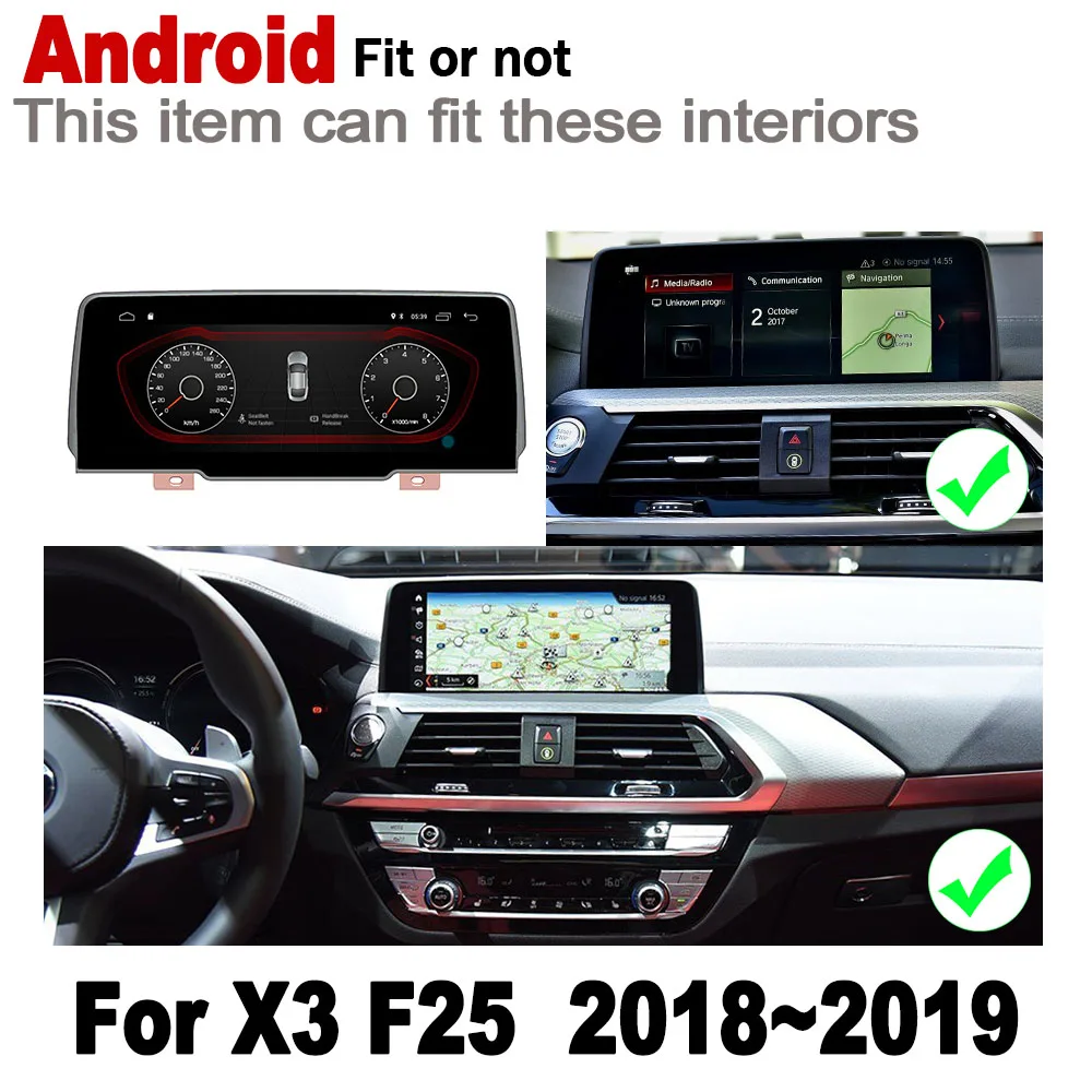 Мультимедийный плеер для BMW X3 F25 2018 2019 EVO IPS HD экран DSP стерео Android автомобильный DVD GPS