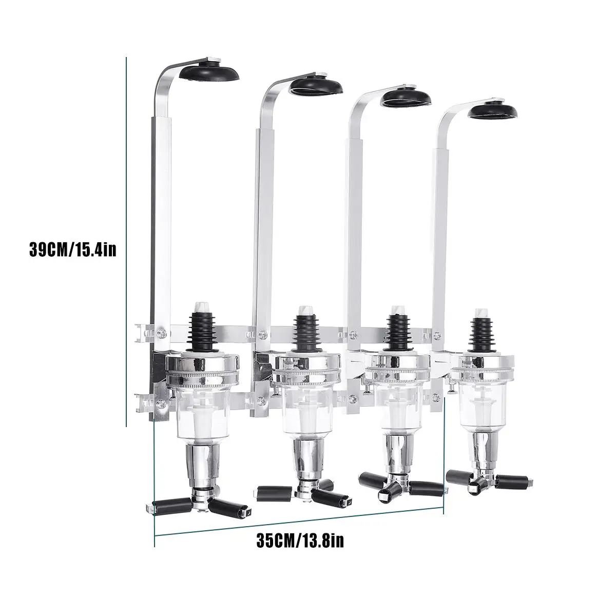 Настенный 6 2 станция диспенсер для ликера бар дворецкий Диспенсер Для Вина